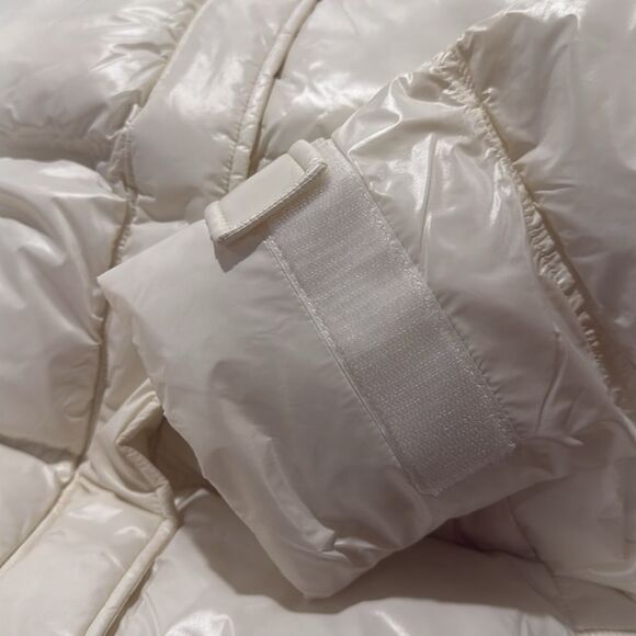 Charm Miles Women's Cream Puffer Jacket NWT - Picture 8 of 10